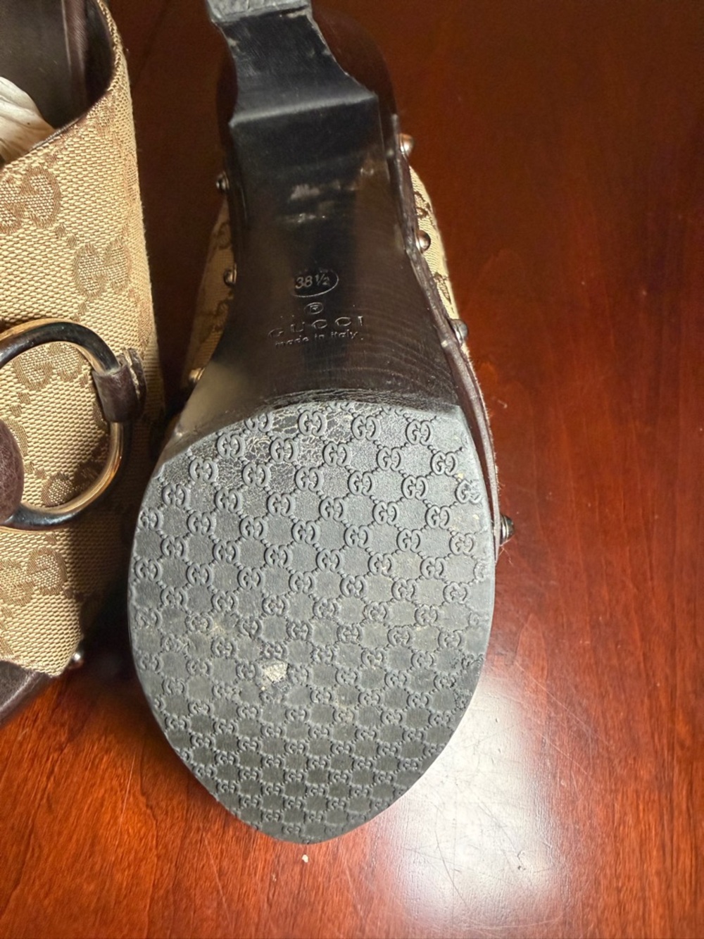 Gucci Signature Horsebit clogs - Picture 8 of 15